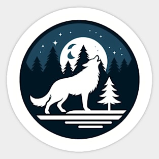 Wolf Sticker